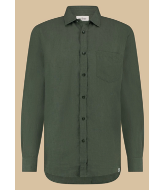 Circle of trust Circle of Trust HS25_40_2489 Jared LS Shirt - Dusty Green