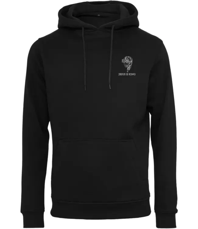 Jesus is King Hoodie Black