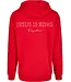 Jesus is King Hoodie Red