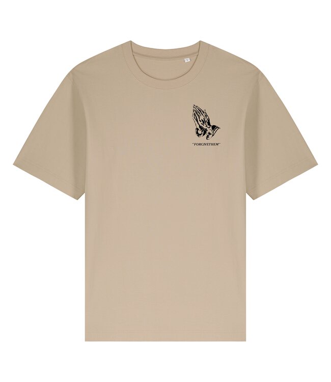 Forgive Them Tee - Luke 22-34 Beige
