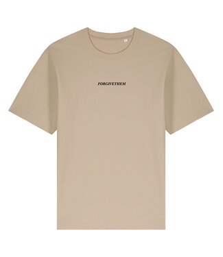 Forgive Them Tee - Isaiah 43-2 Beige