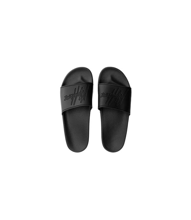 Malelions Malelions Men Signature Slides- 900 Black MA3-SS25-05