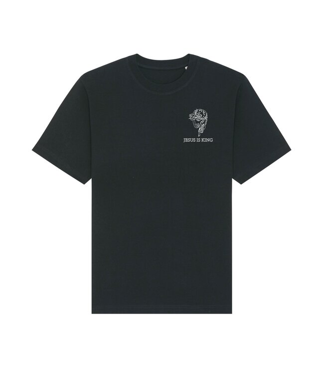 Jesus is King Tee Black