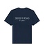 Jesus is King Tee Navy