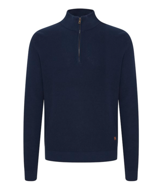 Blend Blend Half-Zipp Pullover 20714337- Navy