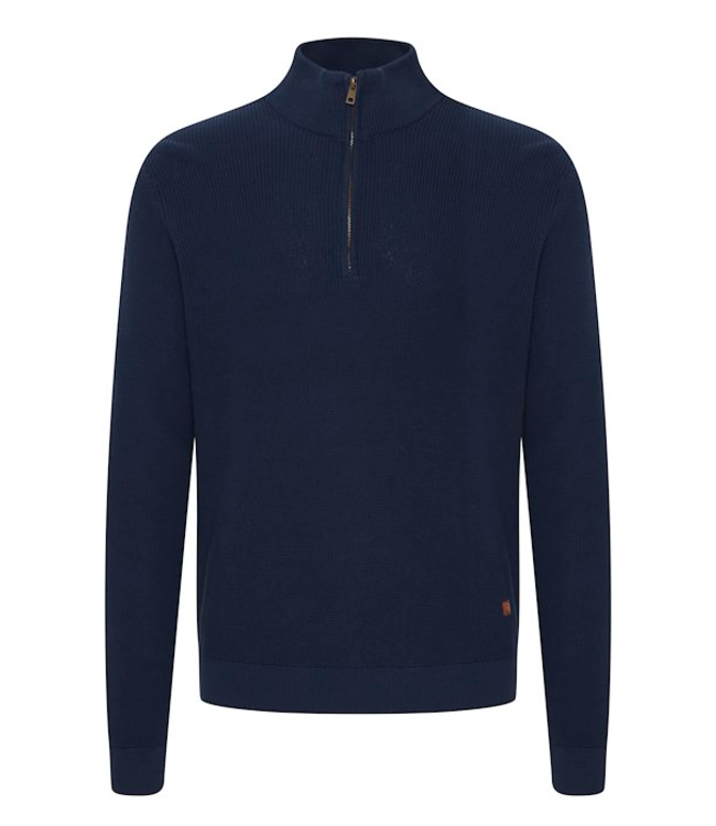 Blend Blend Half-Zipp Pullover 20714337- Navy