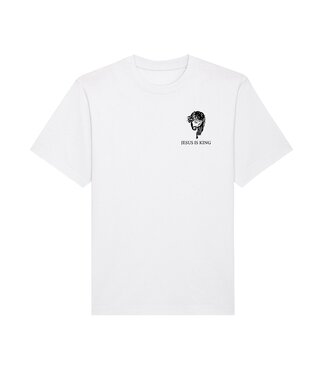 Jesus is King Tee White