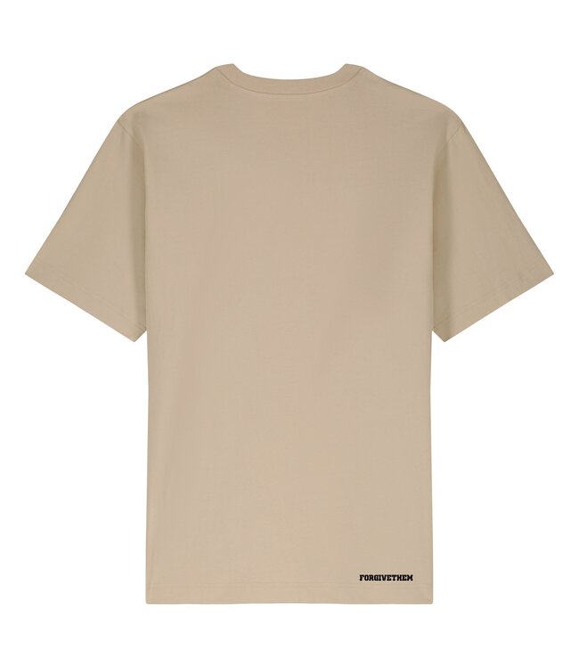 Forgive Them Tee - Blessed Beige