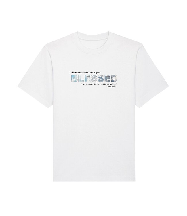 Forgive Them Tee - Blessed White