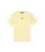 Malelions Malelions Men Split T-Shirt- Light Yellow MM3-SS25-09