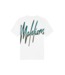 Malelions Malelions Men Split T-Shirts - White MM3-SS25-09