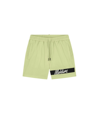 Malelions Malelions Men Captain Swim Shorts- Light Green MM3-SS25-07