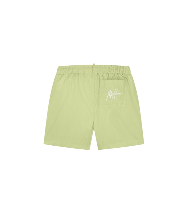Malelions Malelions Men Captain Swim Shorts- Light Green MM3-SS25-07