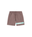 Malelions Malelions Men Captain Swim Shorts- Brown/Bright Blue MM3-SS25-07