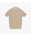 Quotrell Quotrell Cairo Knitted Polo - Greige/White