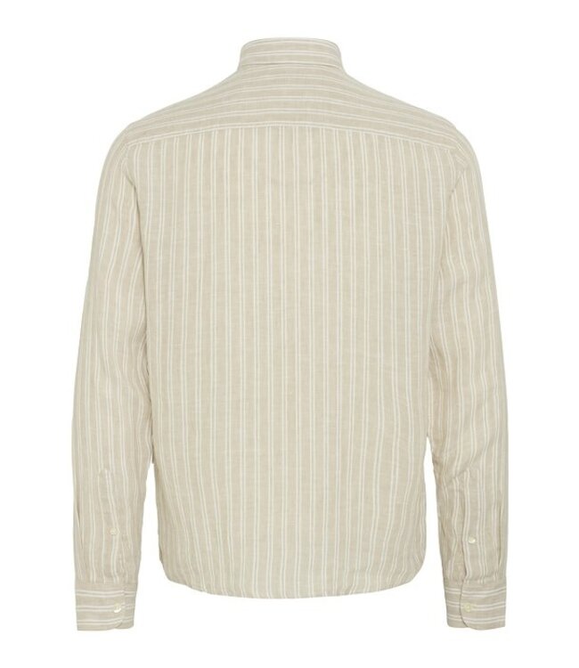 Casual Friday Casual Friday CFDALLAS Striped Linen 20505461- Taupe