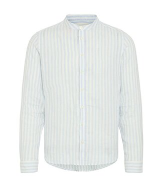 Casual Friday Casual Friday CFANTALON Linen Striped Shirt - Light Blue 20505229