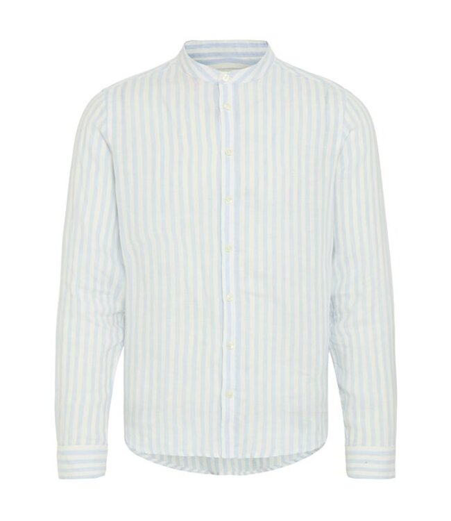 Casual Friday Casual Friday CFANTALON Linen Striped Shirt - Light Blue 20505229