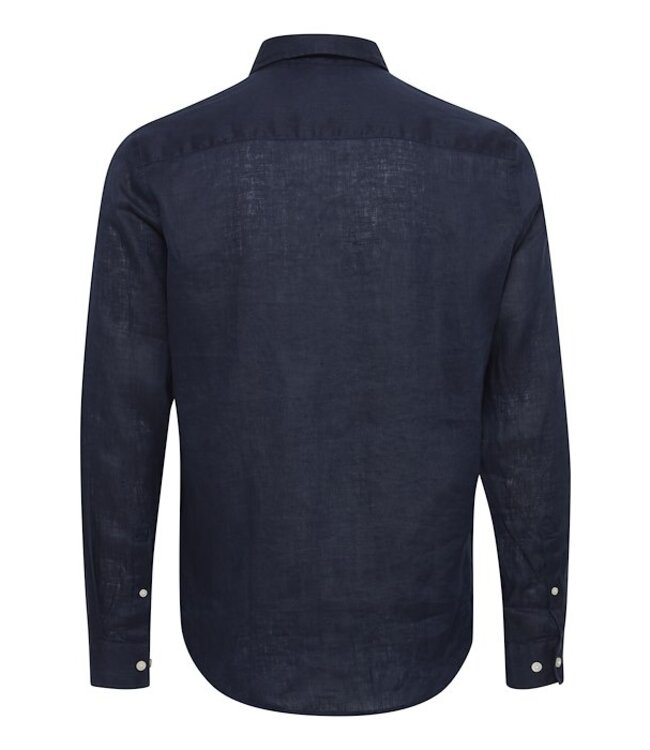 Casual Friday Casual Friday CFANTON Linen Shirt - Navy 20504348