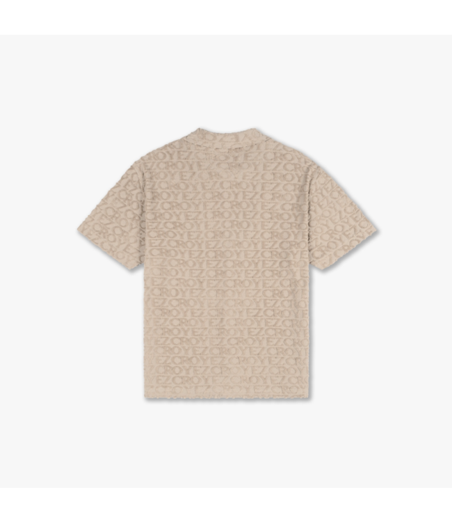 Croyez Croyez Monogram Toweling Shirt - Stone CR2-SS25-21