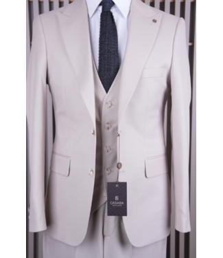 FM SUITS 3 pieces suit CSB 7404 Beige