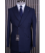 FM SUITS Double Breasted Suit CSB 7373 Navy