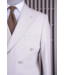 FM SUITS Double Breasted Suit CSB 7401 Beige