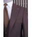 FM SUITS 3 pieces suit CSB 7409 Brown