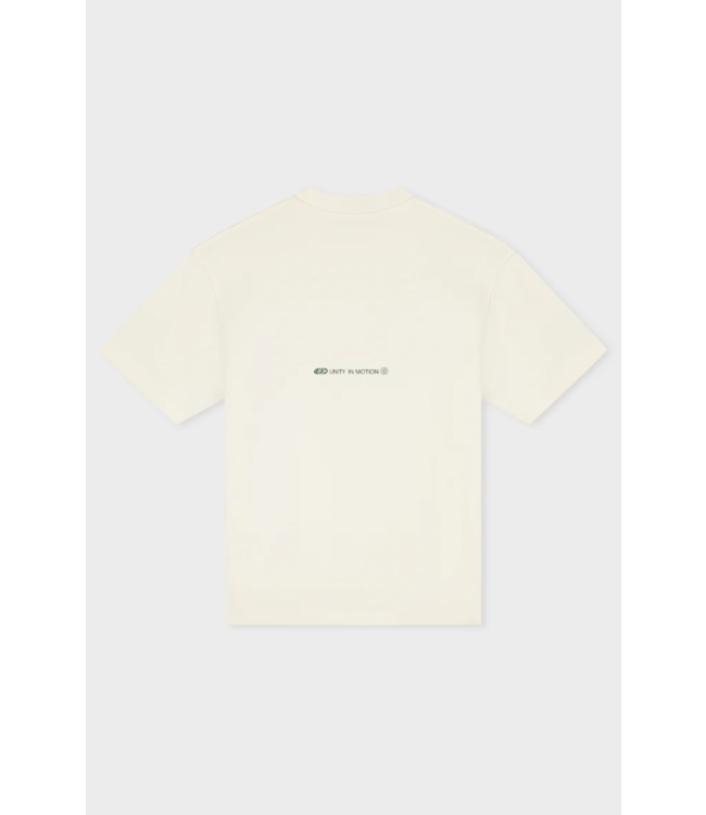 Equalité Equalite Celeste Boxy tee Off White & Green