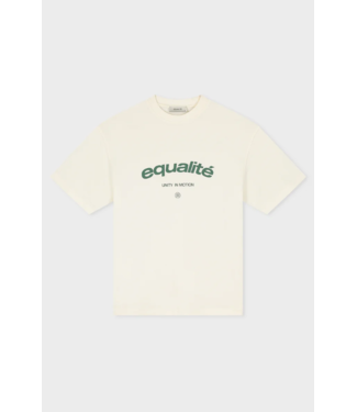 Equalité Equalite Celeste Boxy tee Off White & Green