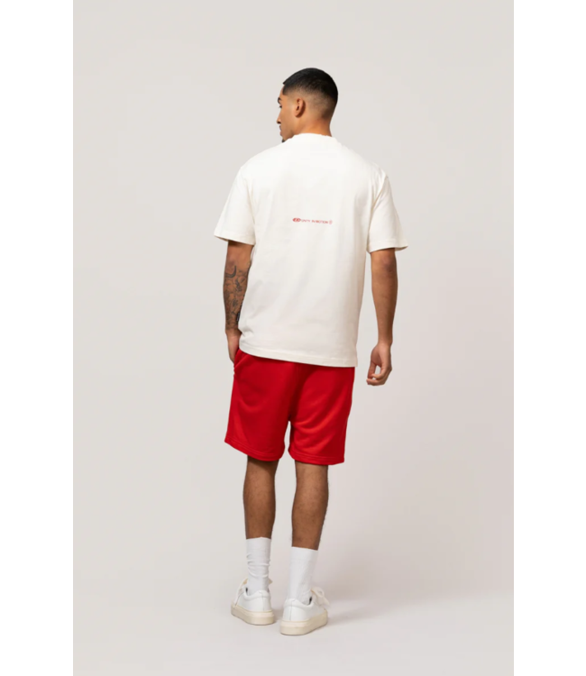 Equalité Equalite Celeste Boxy Tee Off White & Red