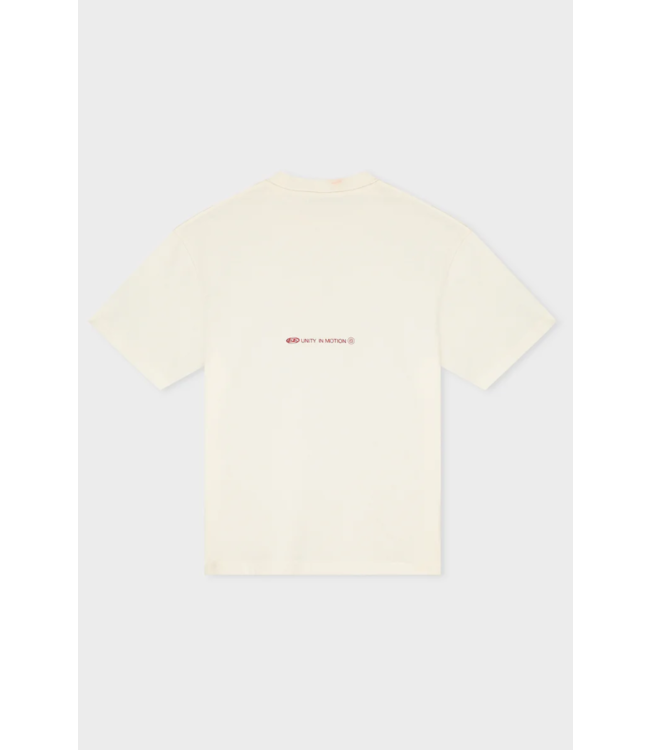 Equalité Equalite Celeste Boxy Tee Off White & Red