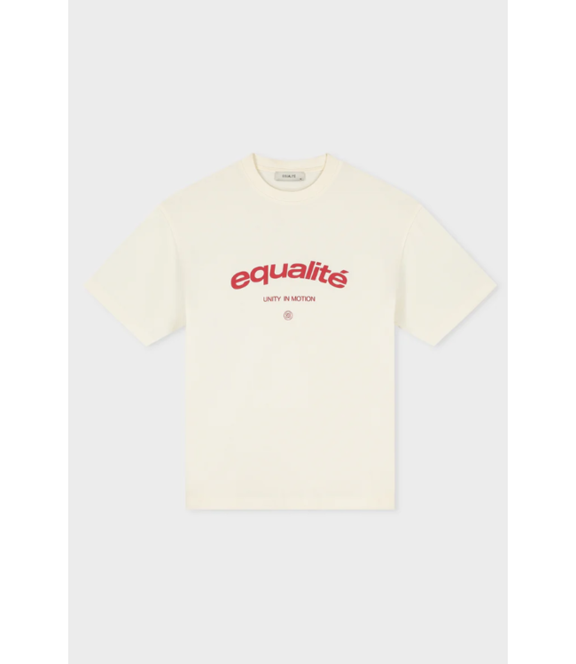 Equalité Equalite Celeste Boxy Tee Off White & Red