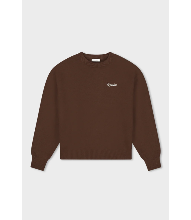Equalité Equalite Fluffy Knit Sweater Brown