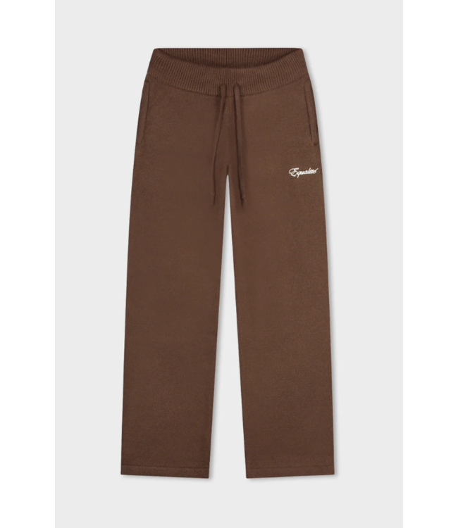 Equalité Equalite Fluffy Knit Pants Brown