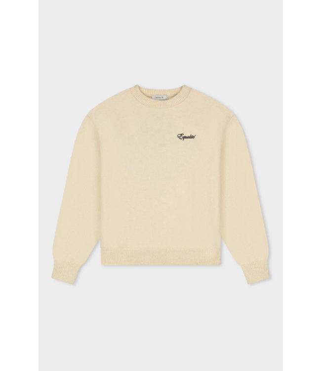 Equalité Equalit Fluffy Knit Sweater Off White