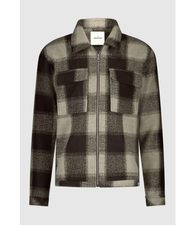 Circle of trust Circle of Trust Zane Overshirt Chocolate