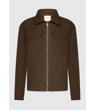 Circle of trust Circle Of Trust Nathan OverShirt Chocolate