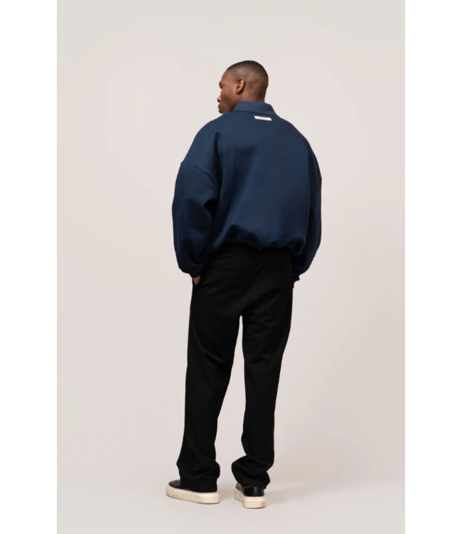 Equalité Equalite Varsity Polo Sweater Navy