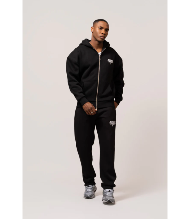 Equalité Equalite  Societe Oversized Full Zip Hoodie Black