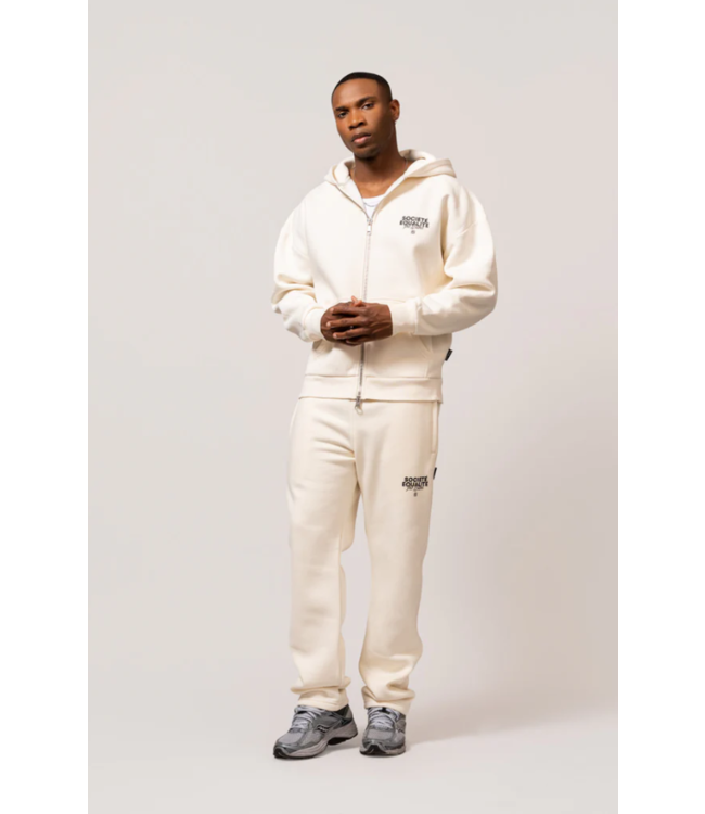 Equalité Equalite  Societe Oversized Full Zip Hoodie - Off White