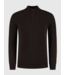 Pure Path Pure Path Knit Hidden Half-zip Sweater Dark Brown