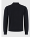 Pure Path Pure Path Jacquard Structure Knit Half-zip Sweater Dark Navy