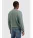 Pure Path Pure Path Jacquard Structure Knit Sweater Army Green