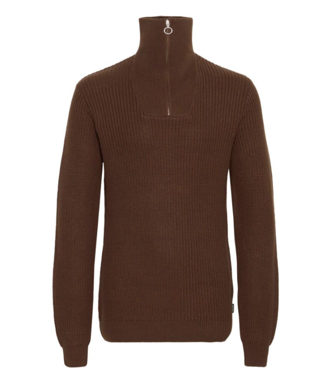 Blend BHDENO Halfzip Brown 20718574