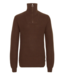 Blend BHDENO Halfzip Brown 20718574
