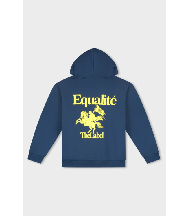 Equalité Equalite Verity Oversized Hoodie - Navy Yellow