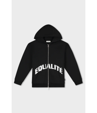 Equalité Equalite Varsity Full Zip Hoodie - Black