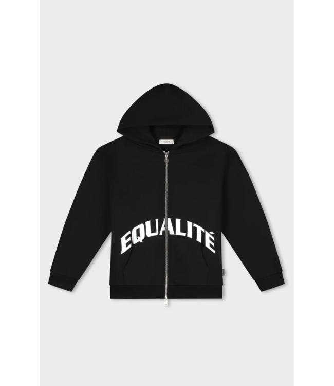 Equalité Equalite Varsity Full Zip Hoodie - Black
