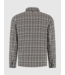 Pure Path Pure Path Structured Checked Overshirt Art.25030206 Dark Brown